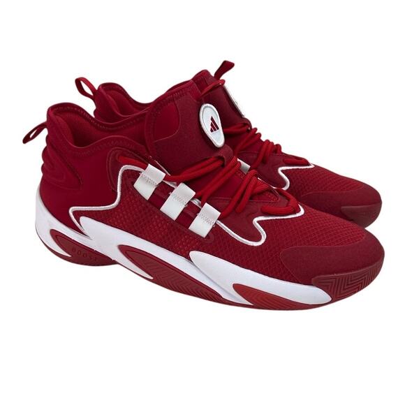 adidas Basketball Shoes Unisex Red/White Size Men 11 Women 12 SM Lightstrike main image 8